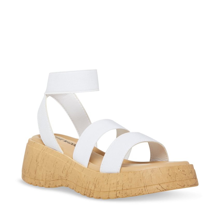 Sandalias de Plataforma Steve Madden Jsammie Niños Blancas | ES TK361S